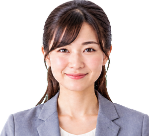 無料相談を案内するスタッフ